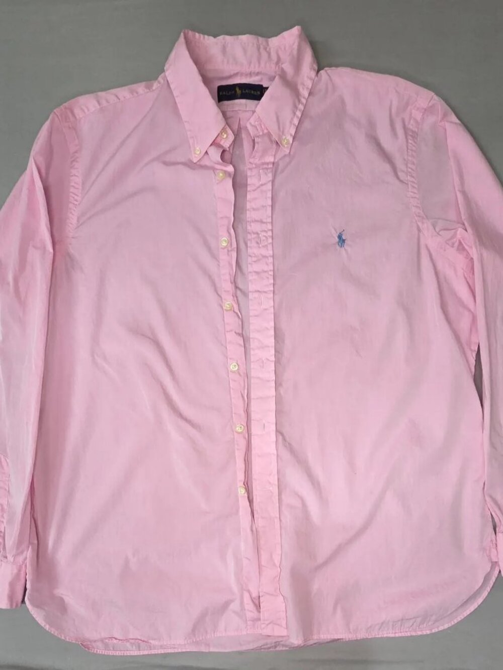 Polo Ralph Lauren Pink Cotton Oxford Shirt 17.5 44
